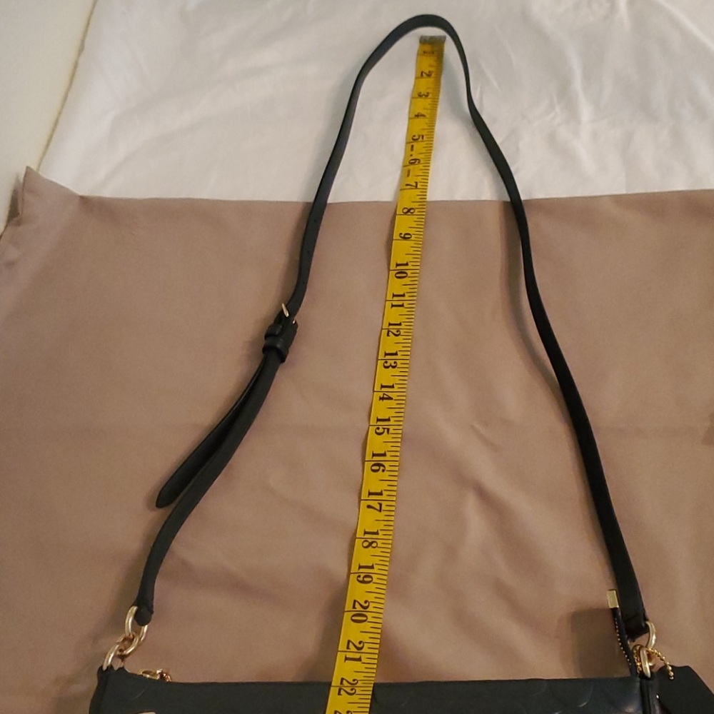 COACH Signature Gazette Crossbody Bag - Picture 14 of 16